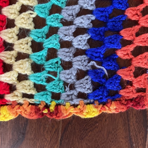 Colorful throw blanket - Picture 2 of 4